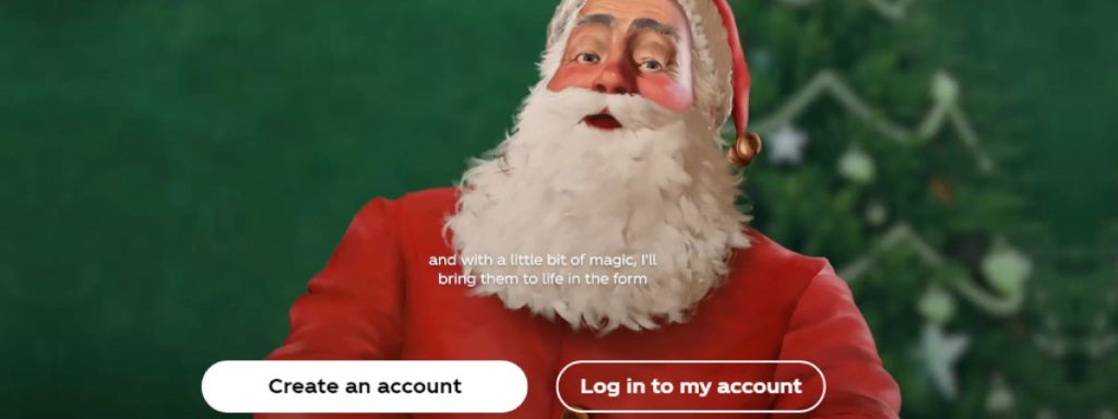 Coca-Cola y su anuncio navideño creado con IA 2 santa claus en create real magic de coca cola