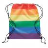 Bolsa cuerdas rainbow de RPET - Imagen 2