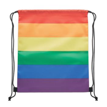Bolsa cuerdas rainbow de RPET - Imagen 5