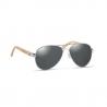 Gafas de sol de bambú en bolsa - Imagen 3