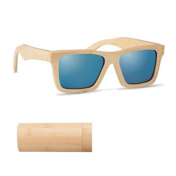 Gafas de sol y estuche bambú - Imagen 1