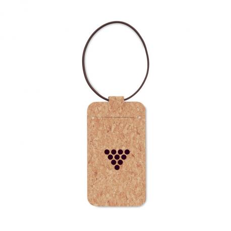 Cork luggage tag - Imagen 3