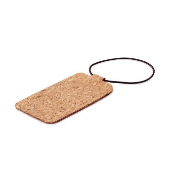 Cork luggage tag - Imagen 5