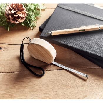 Cinta métrica de bambú 2m