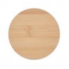 Posavasos redondo de bambú