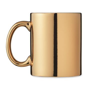 Taza cerámica metálica 300 ml