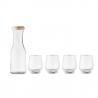 Set bebida vidrio reciclado