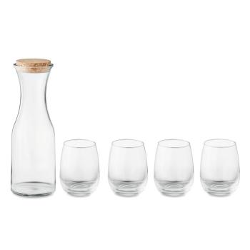 Set bebida vidrio reciclado