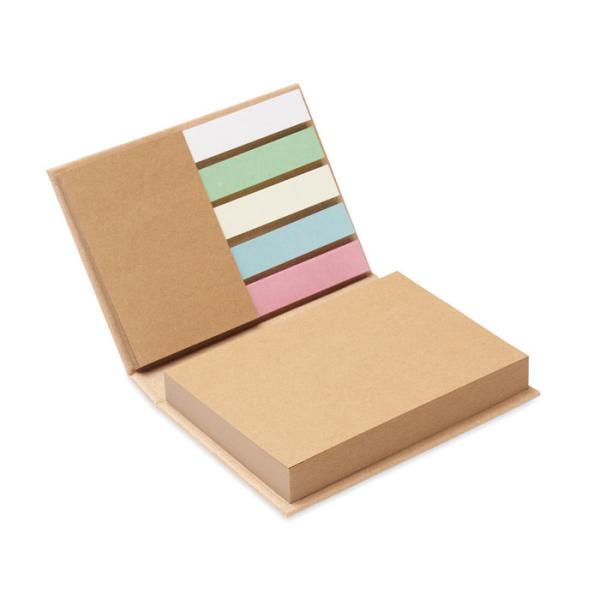 Miquelrius - Cubo De Notas Adhesivas. Bloc De Notas Cuadradas De Colores Y Rectangulares