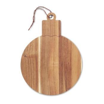 Tabla de madera de acacia