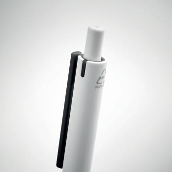 Bolígrafo pulsador ABS reciclad