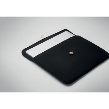 Funda portátil 15&quot; algodón
