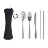 Set cubiertos acero inoxidable