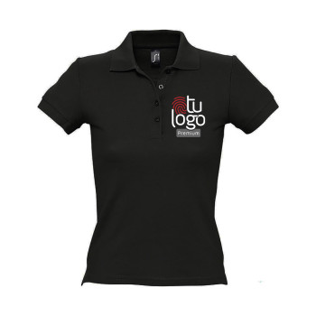 Polo Mujer Premium Algodón Peinado 210gr Prime