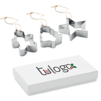 Juego Moldes de Galleta Navideño