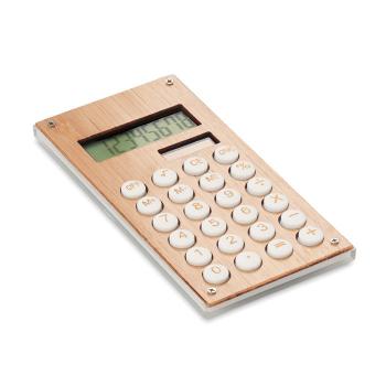 Calculadora bambú de 8 dígitos - Imagen 1