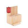 Juego de madera de pino