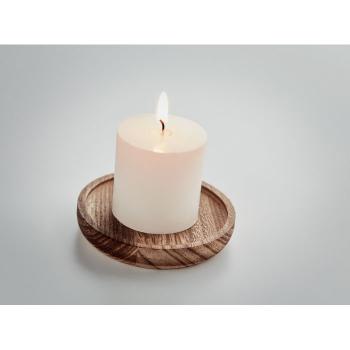 Porta velas madera - Imagen 2