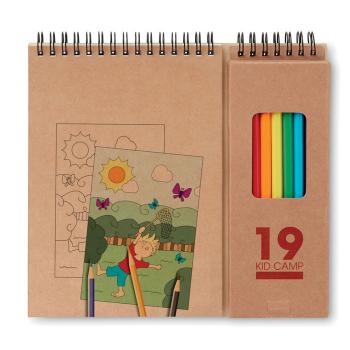 Set de lápices y cuaderno - Imagen 2