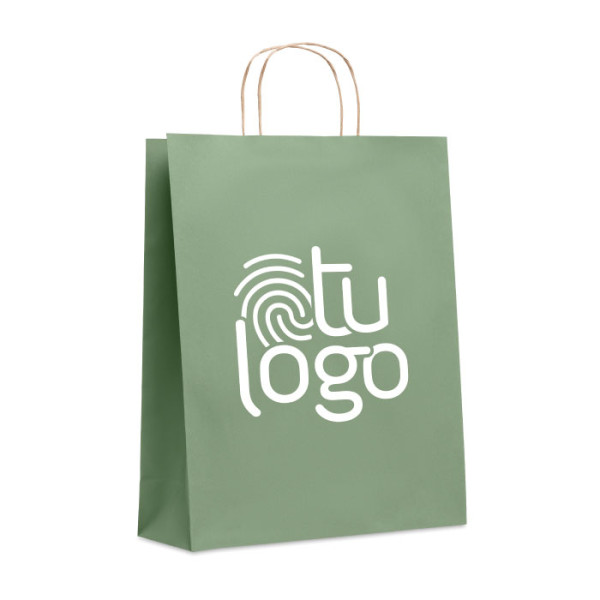 Bolsa de Papel Reciclado grande Eco (90gr)