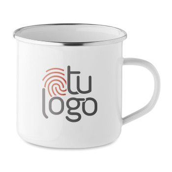 Taza vintage para sublimación Noldor 450 ml