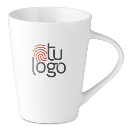 Taza cónica de porcelana 250 ml