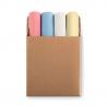 4 tizas de colores - Imagen 1