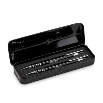 Set de bolígrafos en caja