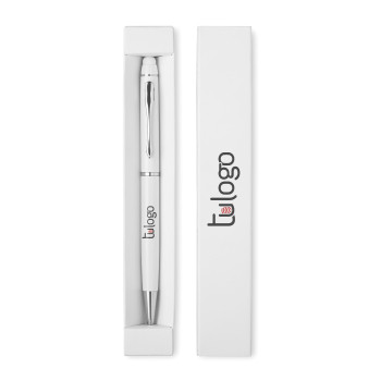 Bolígrafo en estuche de cartón