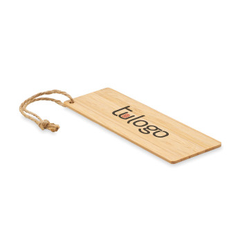 Marcapáginas de bambú