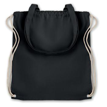 Mochila en canvas color y asas - Imagen 4
