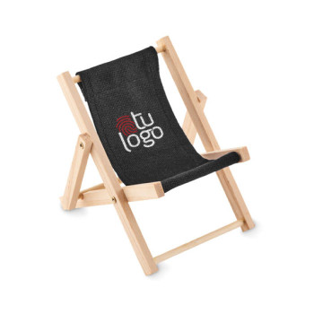 Soporte para móvil en forma de tumbona