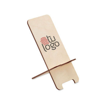 Soporte de teléfono de abedul ecológico