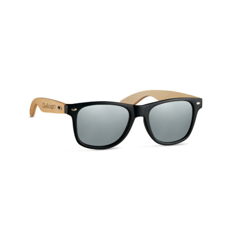 Gafas de sol patillas bambú