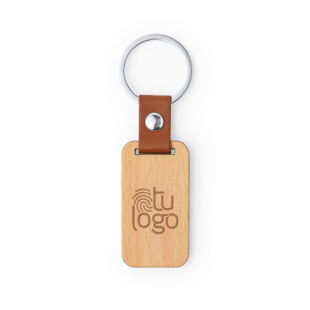 Llavero de madera Naturals