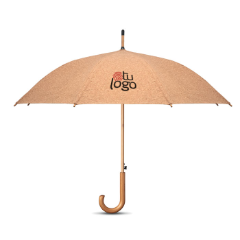 Paraguas de corcho 25 pulgadas