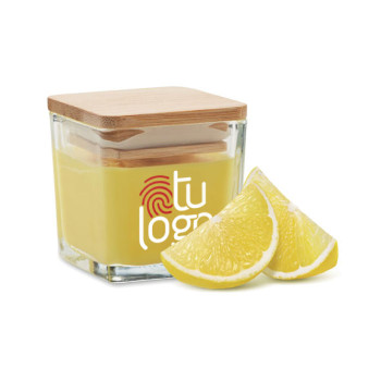 Vela perfumada cuadrada a base de plantas 50gr