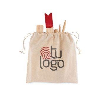 Juego de madera de pino