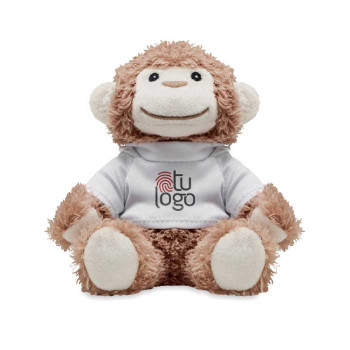 Peluche de mono con capucha Titi