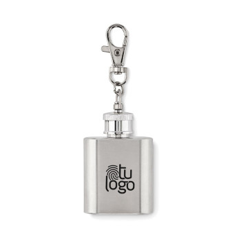 Llavero petaca Hipflask acero