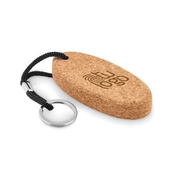 Llavero de corcho Montevideo