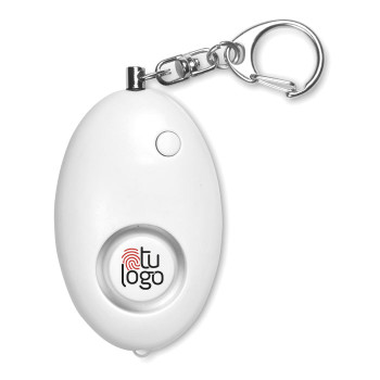 Llavero con mini alarma