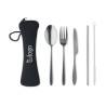 Set cubiertos acero inoxidable