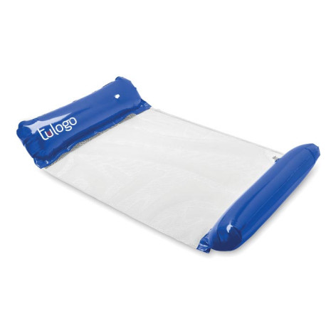 Hamaca hinchable con inflador