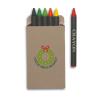 Estuche 6 lápices de cera