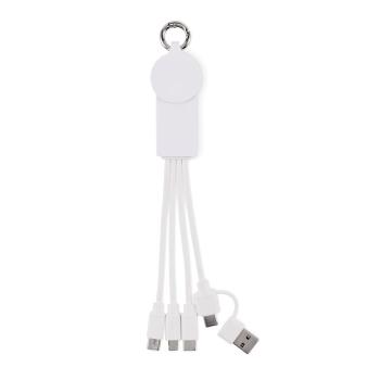 cable de carga 2 en 1 tipo C