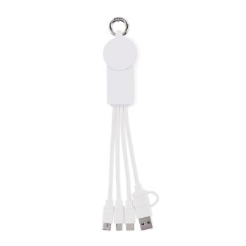 cable de carga 2 en 1 tipo C