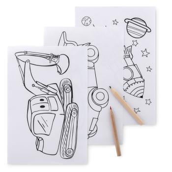 Set de 6 lápices para colorear