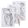 Set de 6 lápices para colorear