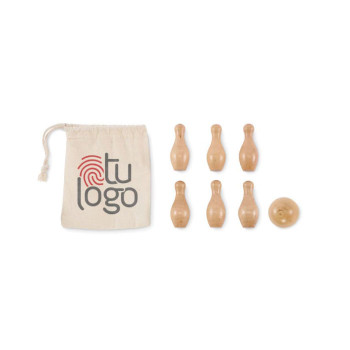 Mini Juego Bolos Madera London